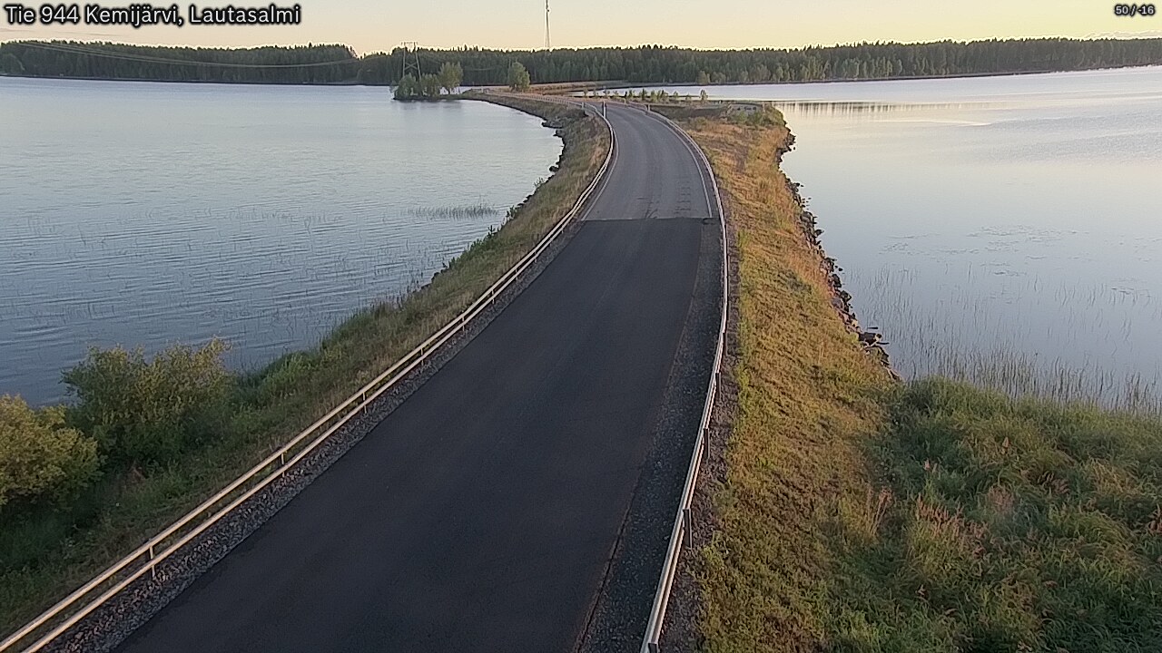 Kelikamerat Kuva Tie 944 Kemijärvi, Lautasalmi, Kemijärvi, Lappi