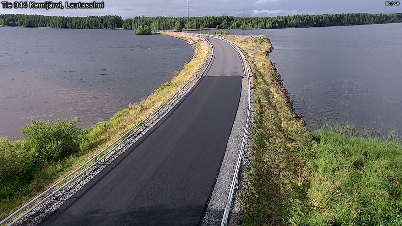 Kelikamerat Kuva Tie 944 Kemijärvi, Lautasalmi, Kemijärvi, Lappi