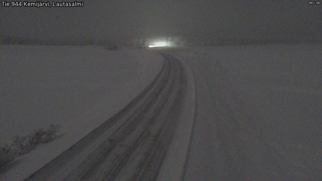 Kelikamerat Kuva Tie 944 Kemijärvi, Lautasalmi, Kemijärvi, Lappi