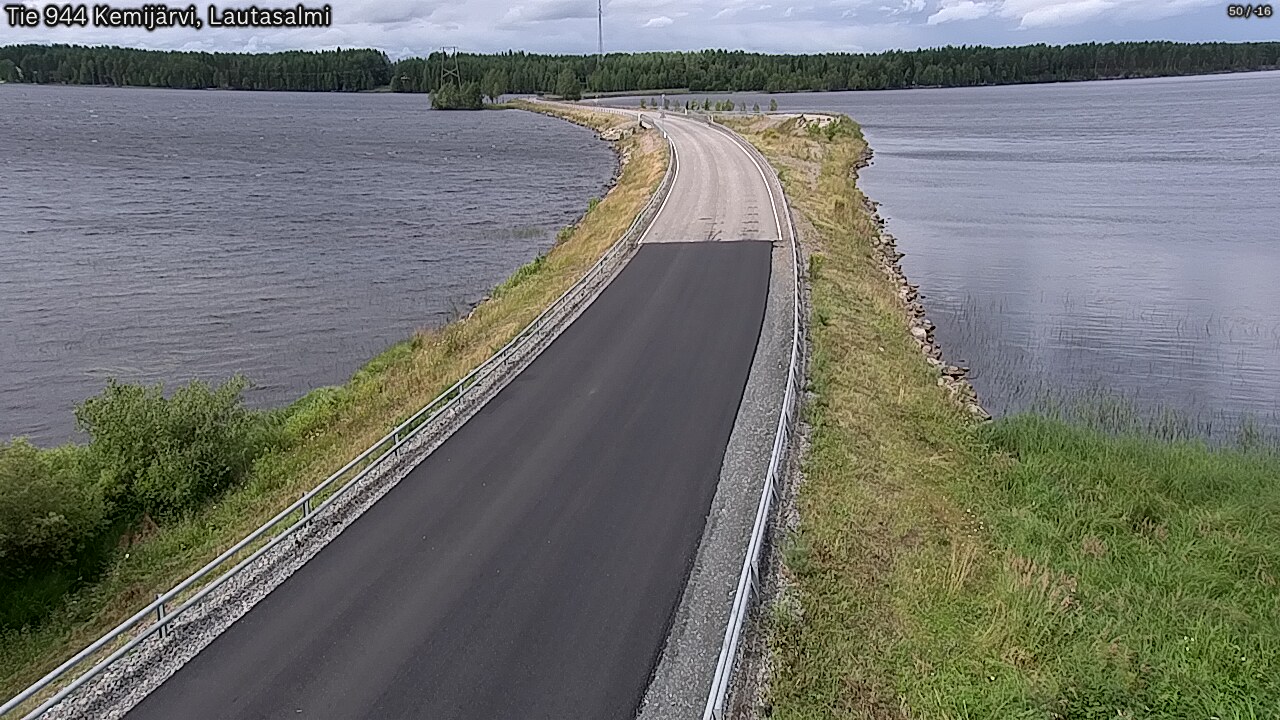 Kelikamerat Kuva Tie 944 Kemijärvi, Lautasalmi, Kemijärvi, Lappi