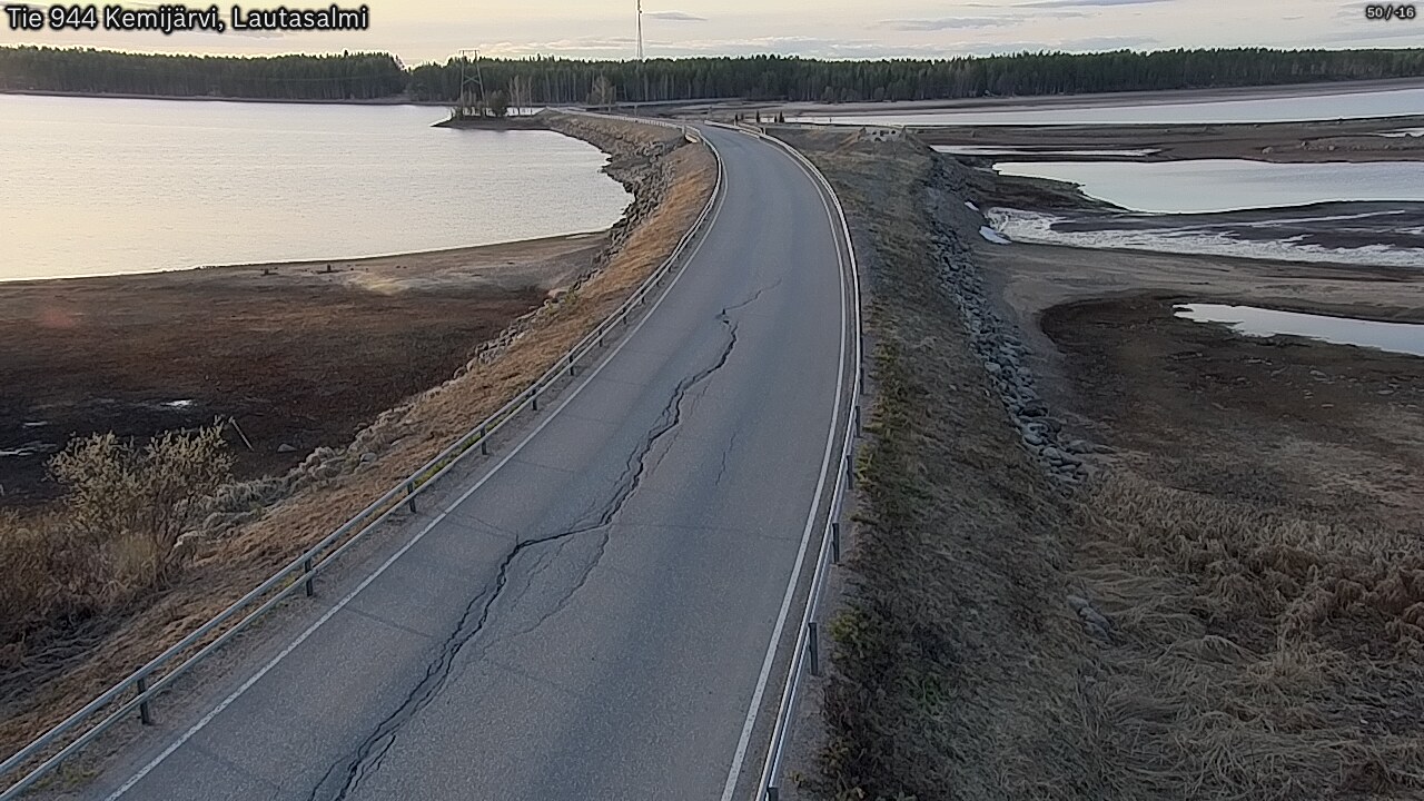 Kelikamerat Kuva Tie 944 Kemijärvi, Lautasalmi, Kemijärvi, Lappi