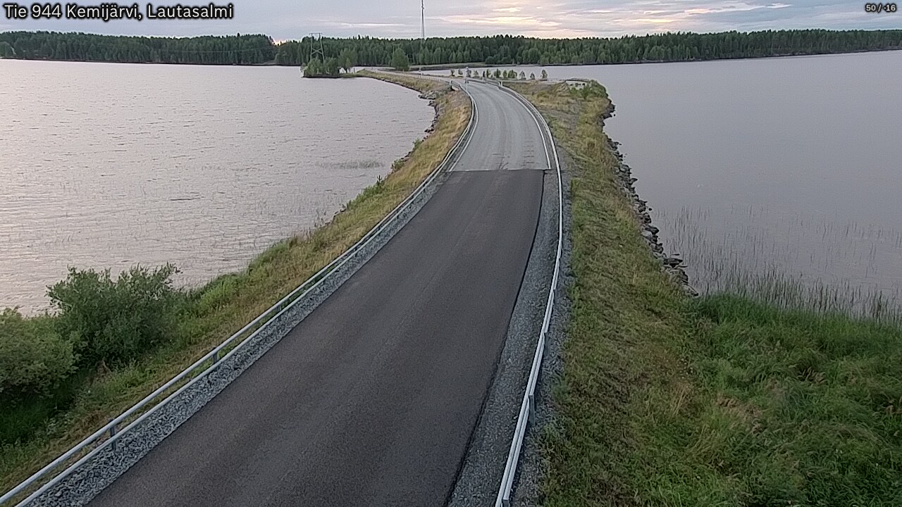 Kelikamerat Kuva Tie 944 Kemijärvi, Lautasalmi, Kemijärvi, Lappi