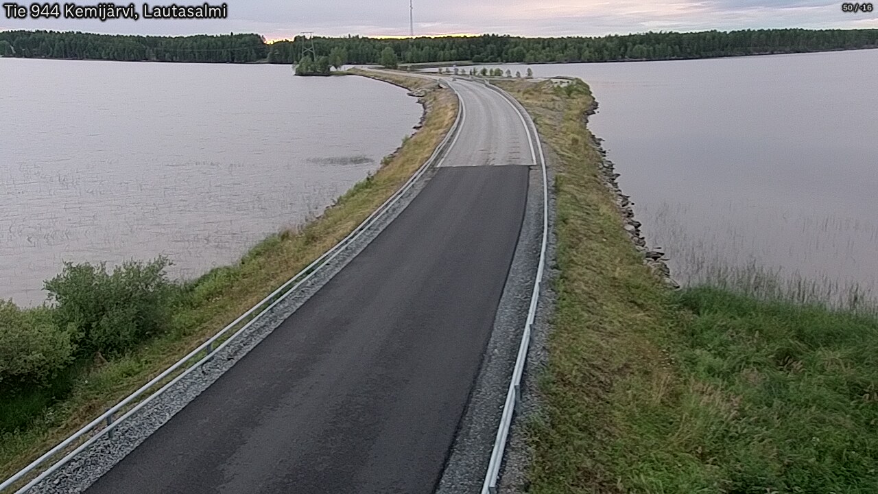 Kelikamerat Kuva Tie 944 Kemijärvi, Lautasalmi, Kemijärvi, Lappi