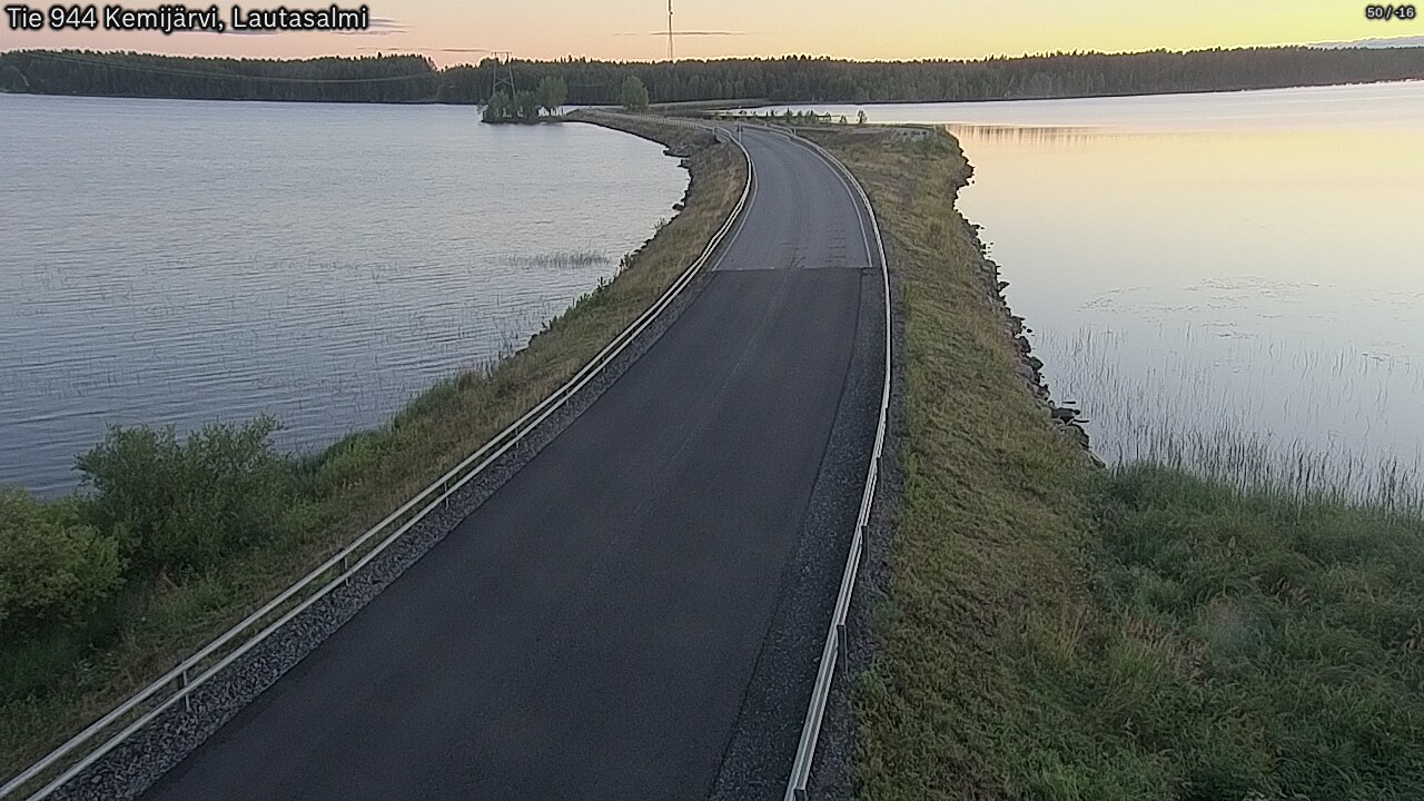 Kelikamerat Kuva Tie 944 Kemijärvi, Lautasalmi, Kemijärvi, Lappi