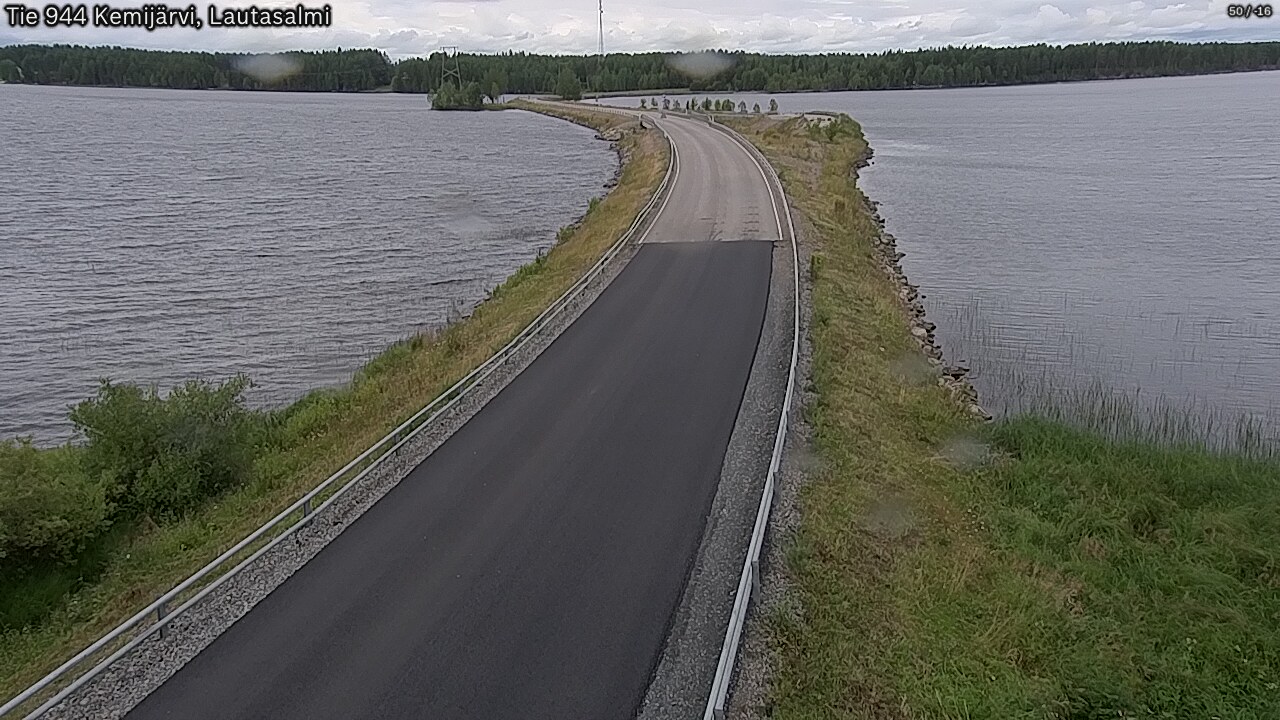 Kelikamerat Kuva Tie 944 Kemijärvi, Lautasalmi, Kemijärvi, Lappi