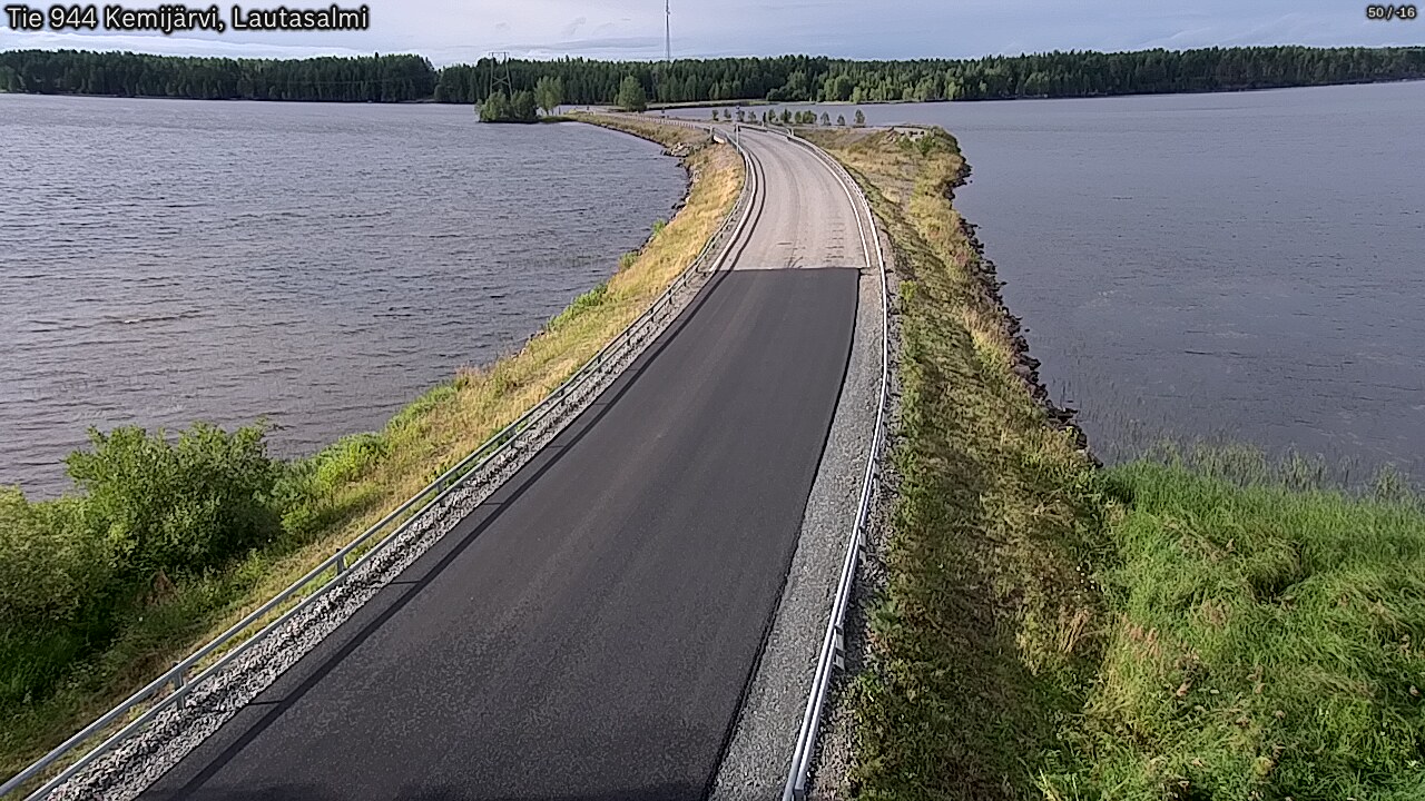 Kelikamerat Kuva Tie 944 Kemijärvi, Lautasalmi, Kemijärvi, Lappi