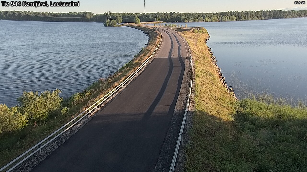 Kelikamerat Kuva Tie 944 Kemijärvi, Lautasalmi, Kemijärvi, Lappi