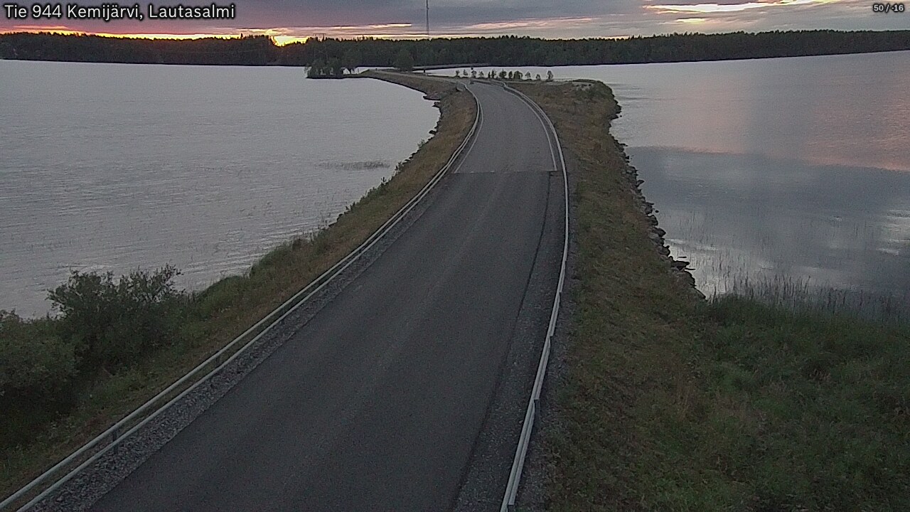 Kelikamerat Kuva Tie 944 Kemijärvi, Lautasalmi, Kemijärvi, Lappi