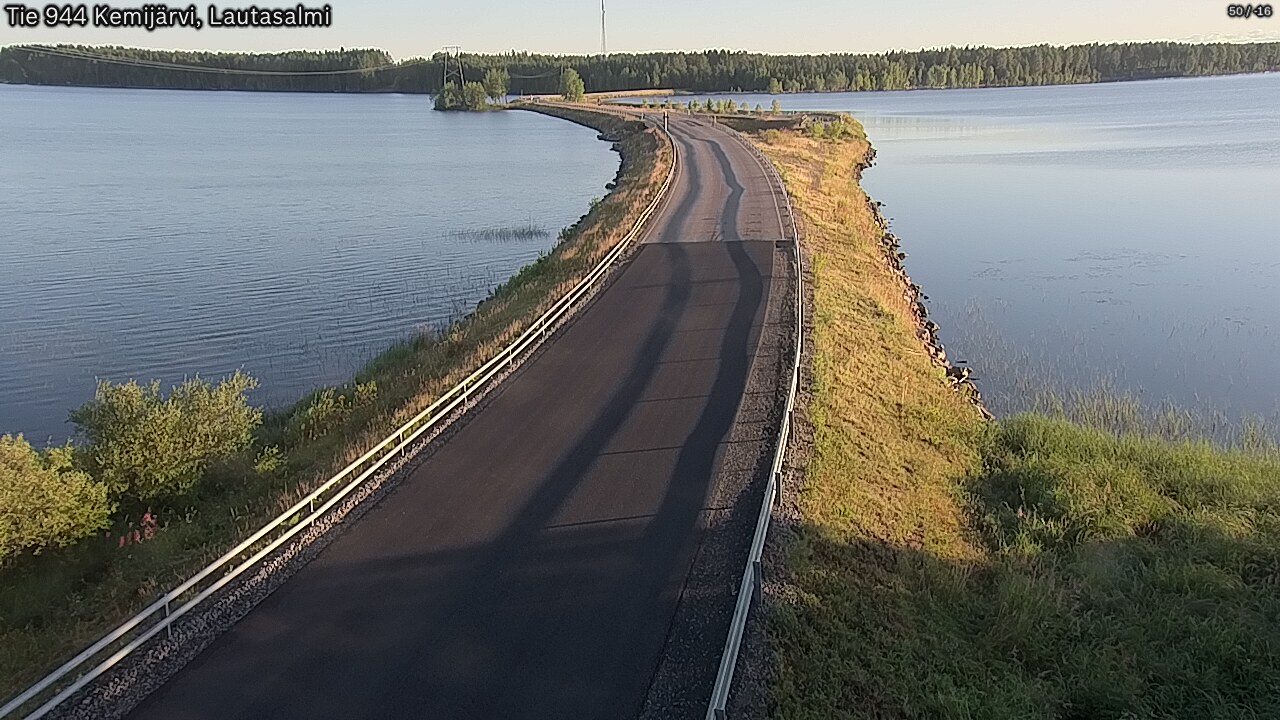 Kelikamerat Kuva Tie 944 Kemijärvi, Lautasalmi, Kemijärvi, Lappi