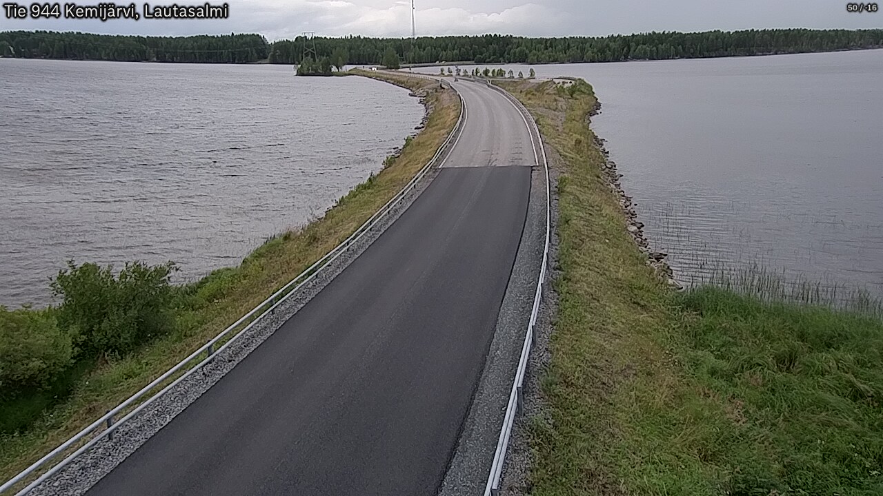 Kelikamerat Kuva Tie 944 Kemijärvi, Lautasalmi, Kemijärvi, Lappi