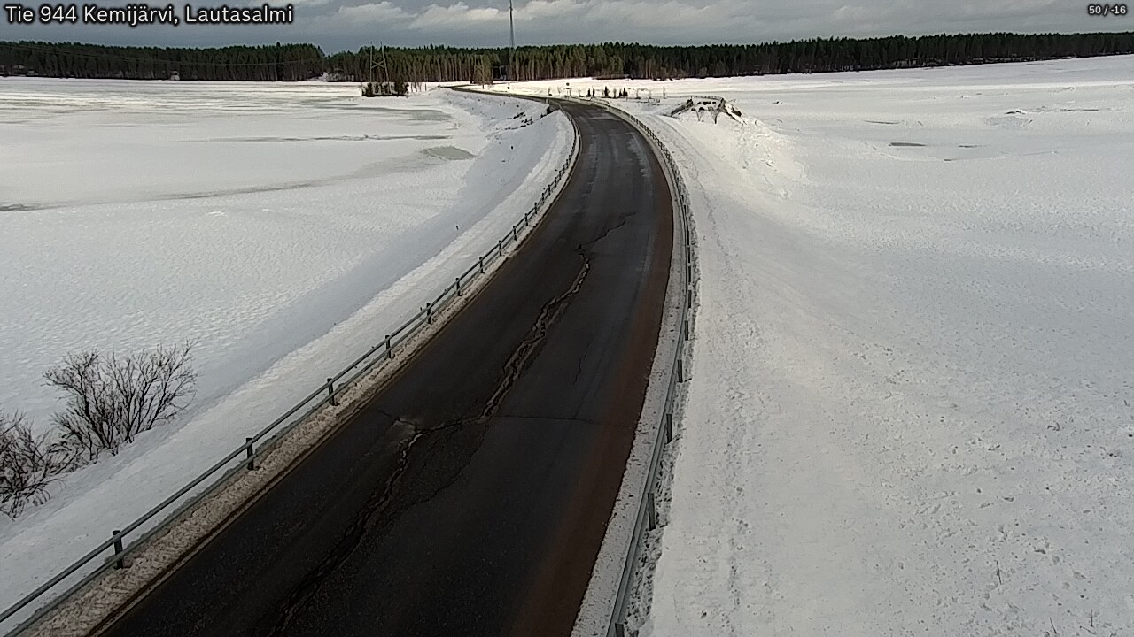 Kelikamerat Kuva Tie 944 Kemijärvi, Lautasalmi, Kemijärvi, Lappi