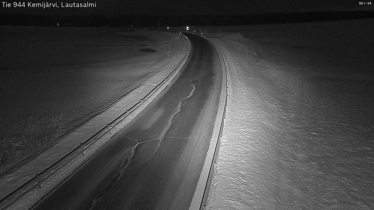 Kelikamerat Kuva Tie 944 Kemijärvi, Lautasalmi, Kemijärvi, Lappi