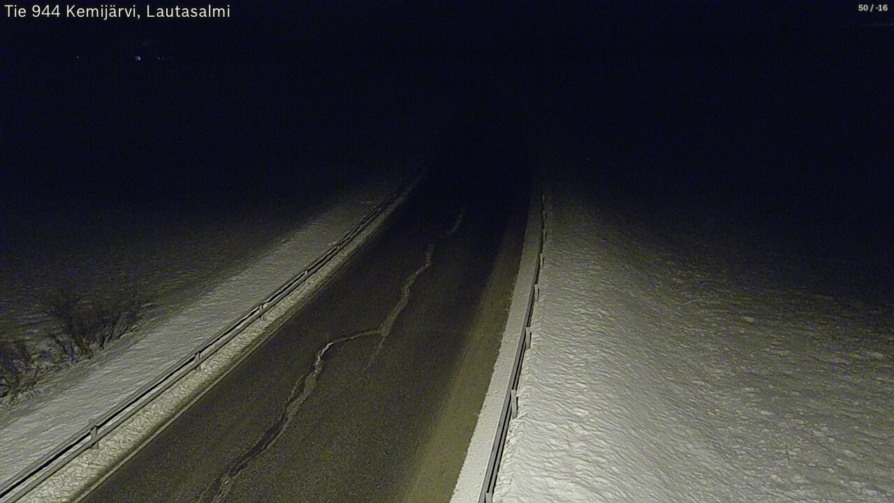 Kelikamerat Kuva Tie 944 Kemijärvi, Lautasalmi, Kemijärvi, Lappi