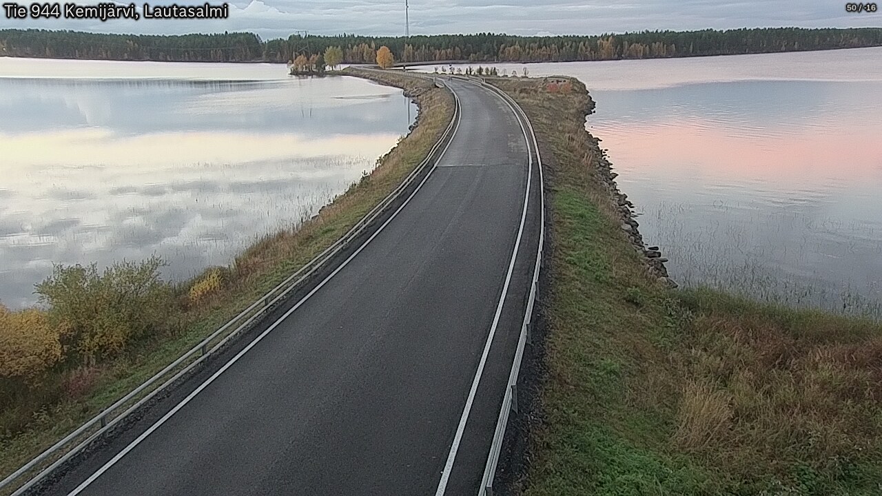 Kelikamerat Kuva Tie 944 Kemijärvi, Lautasalmi, Kemijärvi, Lappi