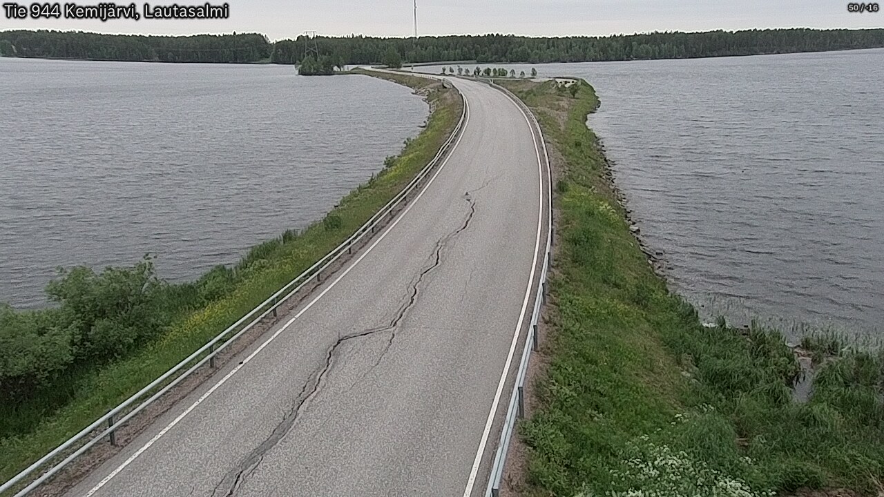 Kelikamerat Kuva Tie 944 Kemijärvi, Lautasalmi, Kemijärvi, Lappi
