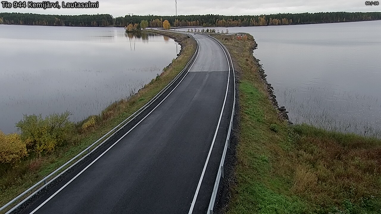 Kelikamerat Kuva Tie 944 Kemijärvi, Lautasalmi, Kemijärvi, Lappi