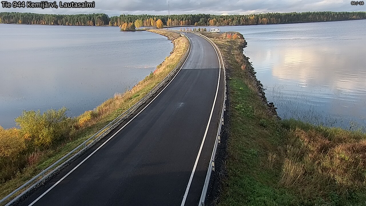 Kelikamerat Kuva Tie 944 Kemijärvi, Lautasalmi, Kemijärvi, Lappi