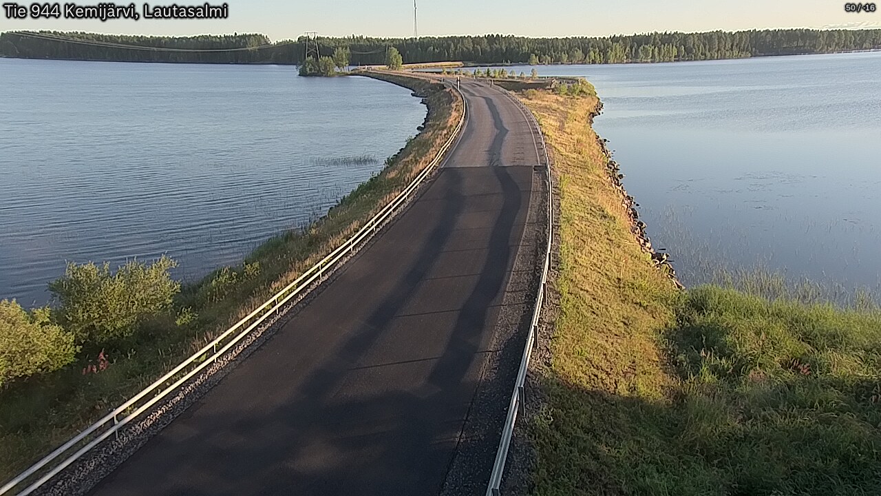 Kelikamerat Kuva Tie 944 Kemijärvi, Lautasalmi, Kemijärvi, Lappi