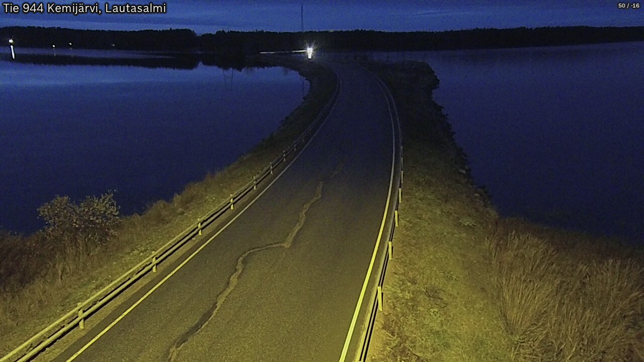 Kelikamerat Kuva Tie 944 Kemijärvi, Lautasalmi, Kemijärvi, Lappi