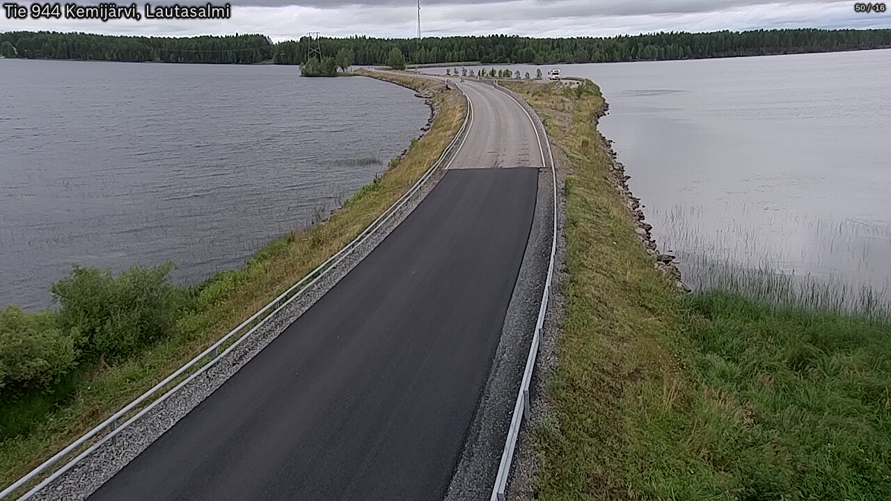 Kelikamerat Kuva Tie 944 Kemijärvi, Lautasalmi, Kemijärvi, Lappi