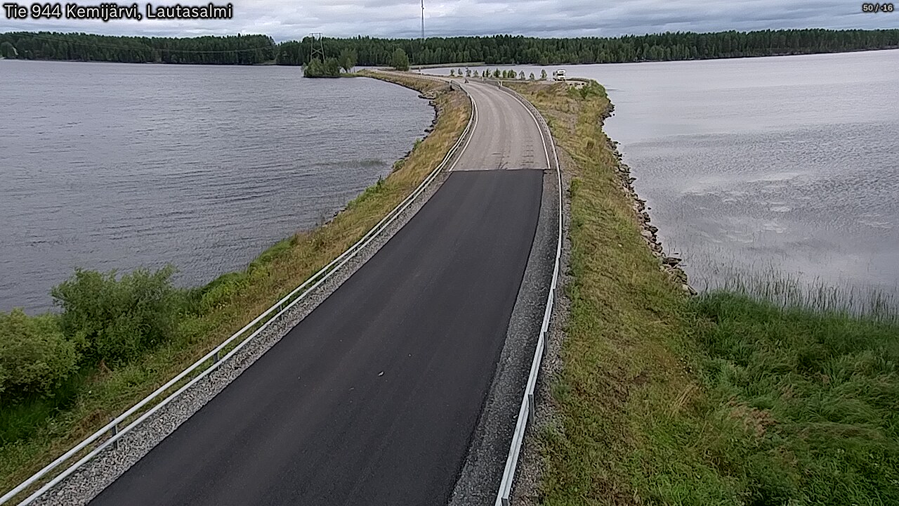 Kelikamerat Kuva Tie 944 Kemijärvi, Lautasalmi, Kemijärvi, Lappi