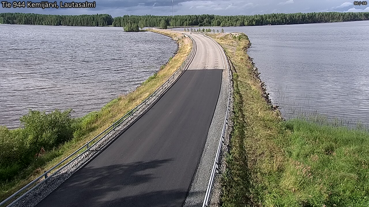 Kelikamerat Kuva Tie 944 Kemijärvi, Lautasalmi, Kemijärvi, Lappi