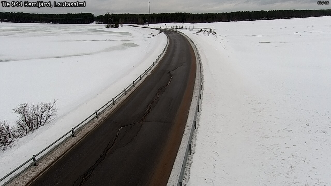 Kelikamerat Kuva Tie 944 Kemijärvi, Lautasalmi, Kemijärvi, Lappi