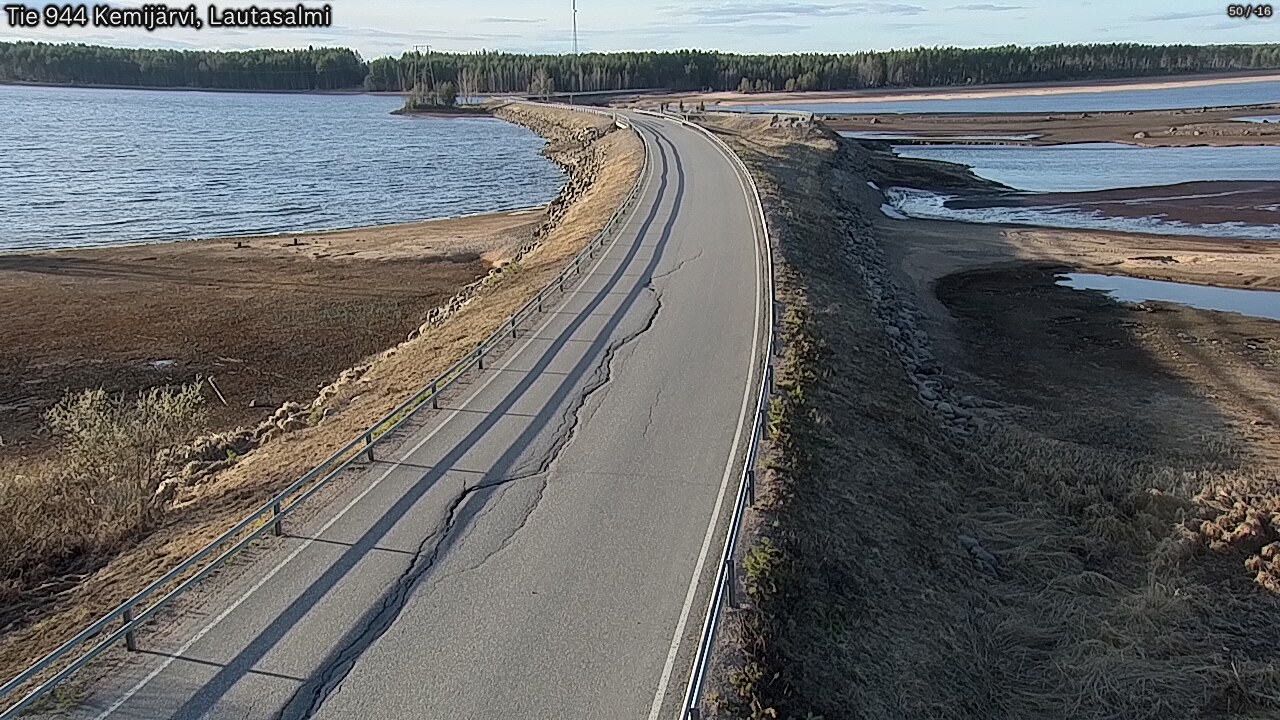 Kelikamerat Kuva Tie 944 Kemijärvi, Lautasalmi, Kemijärvi, Lappi