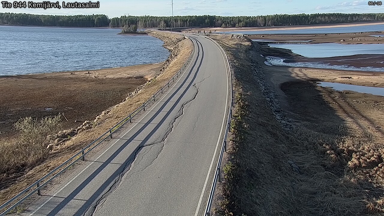 Kelikamerat Kuva Tie 944 Kemijärvi, Lautasalmi, Kemijärvi, Lappi
