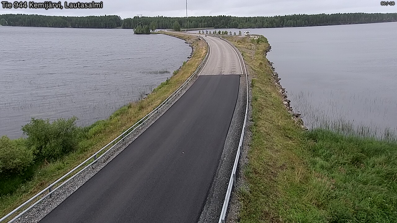 Kelikamerat Kuva Tie 944 Kemijärvi, Lautasalmi, Kemijärvi, Lappi