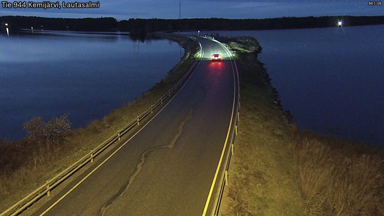 Kelikamerat Kuva Tie 944 Kemijärvi, Lautasalmi, Kemijärvi, Lappi