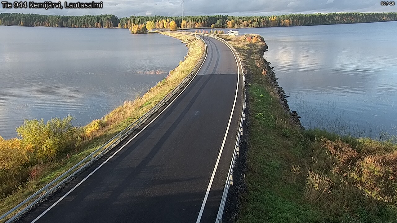 Kelikamerat Kuva Tie 944 Kemijärvi, Lautasalmi, Kemijärvi, Lappi