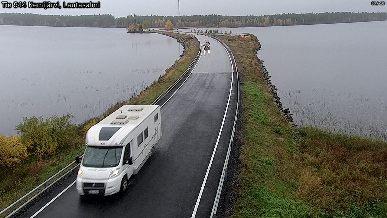 Kelikamerat Kuva Tie 944 Kemijärvi, Lautasalmi, Kemijärvi, Lappi