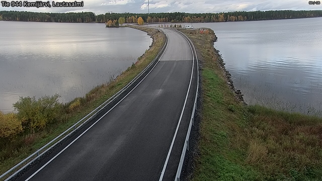 Kelikamerat Kuva Tie 944 Kemijärvi, Lautasalmi, Kemijärvi, Lappi