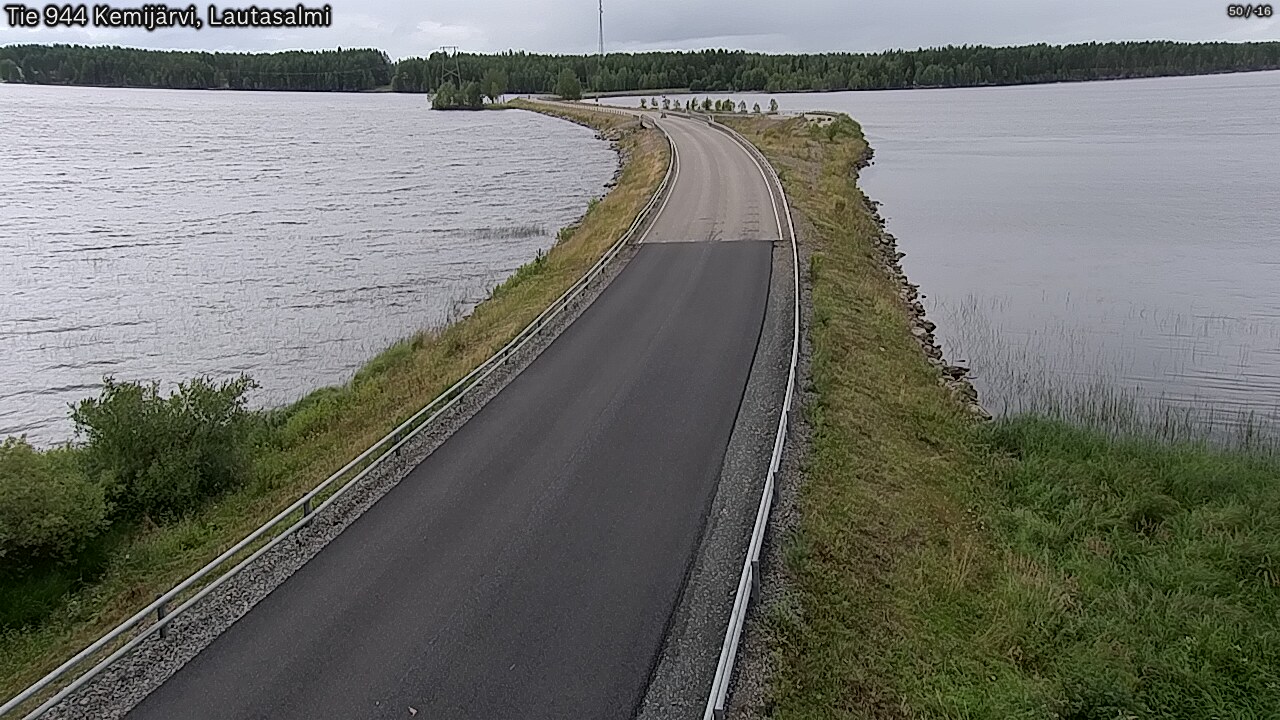 Kelikamerat Kuva Tie 944 Kemijärvi, Lautasalmi, Kemijärvi, Lappi