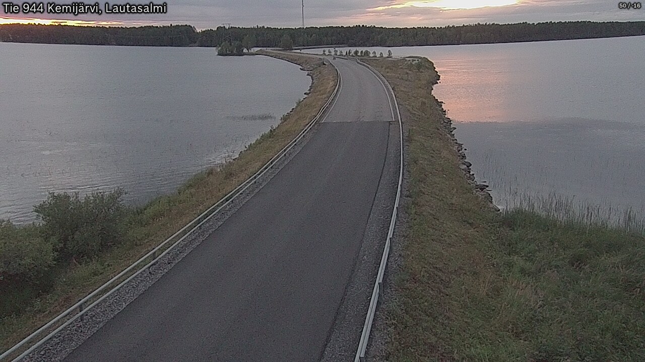 Kelikamerat Kuva Tie 944 Kemijärvi, Lautasalmi, Kemijärvi, Lappi