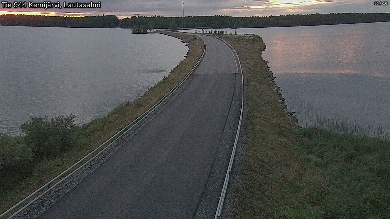 Kelikamerat Kuva Tie 944 Kemijärvi, Lautasalmi, Kemijärvi, Lappi
