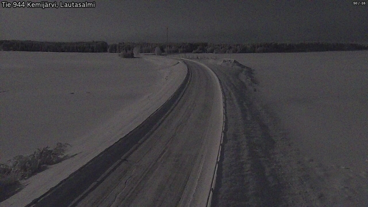 Kelikamerat Kuva Tie 944 Kemijärvi, Lautasalmi, Kemijärvi, Lappi