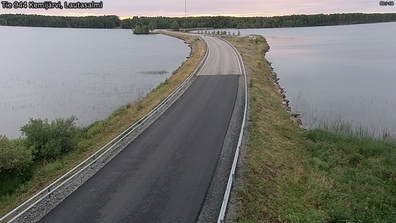 Kelikamerat Kuva Tie 944 Kemijärvi, Lautasalmi, Kemijärvi, Lappi