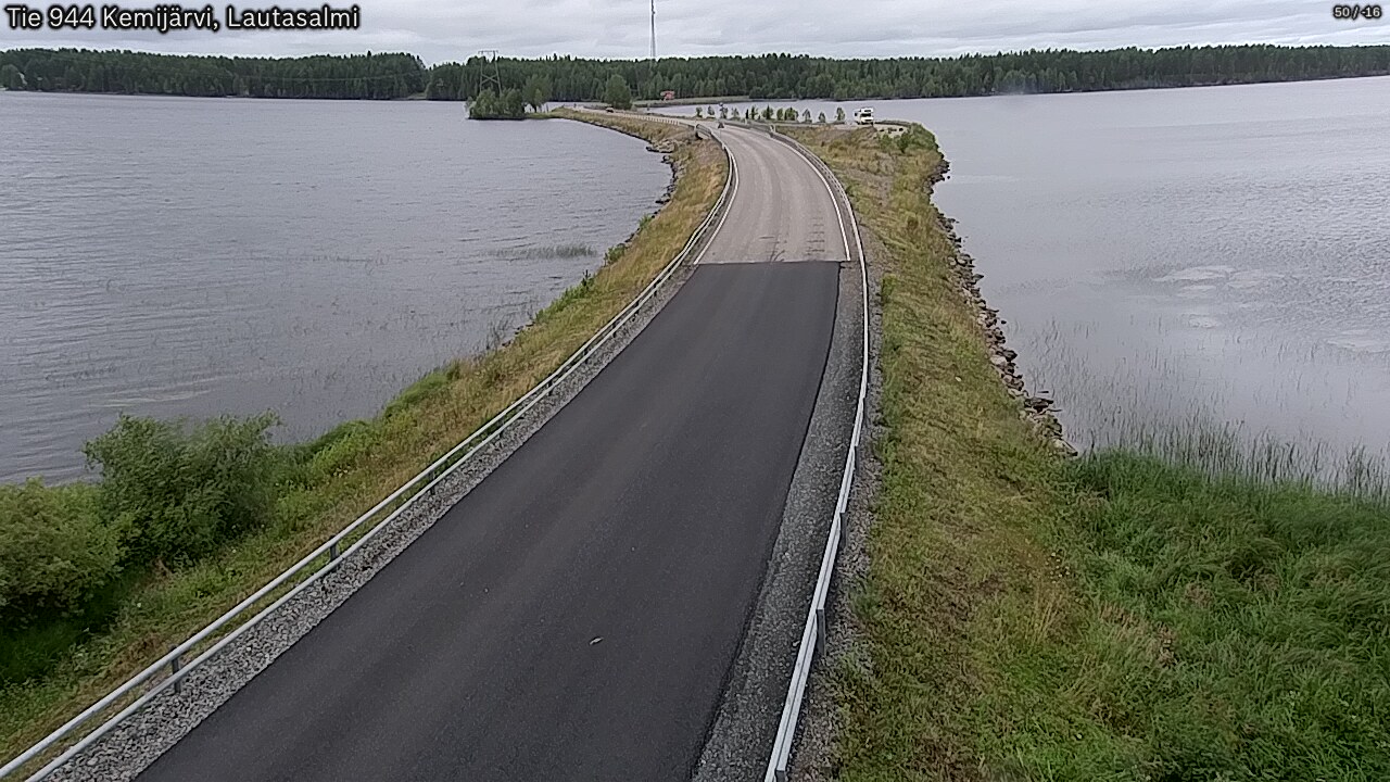 Kelikamerat Kuva Tie 944 Kemijärvi, Lautasalmi, Kemijärvi, Lappi