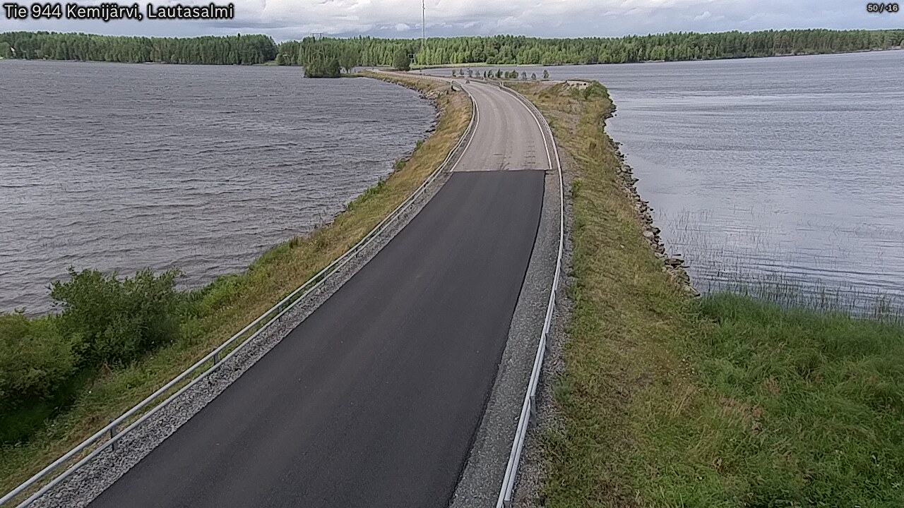 Kelikamerat Kuva Tie 944 Kemijärvi, Lautasalmi, Kemijärvi, Lappi