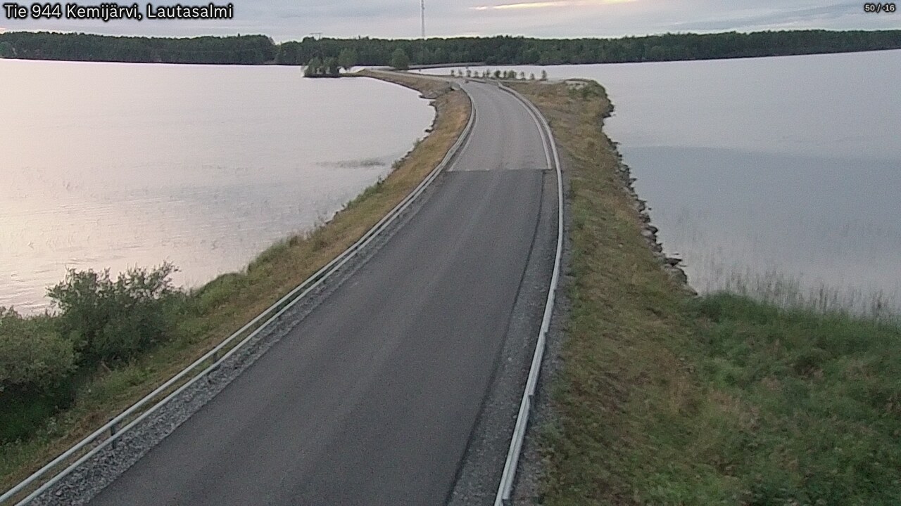 Kelikamerat Kuva Tie 944 Kemijärvi, Lautasalmi, Kemijärvi, Lappi