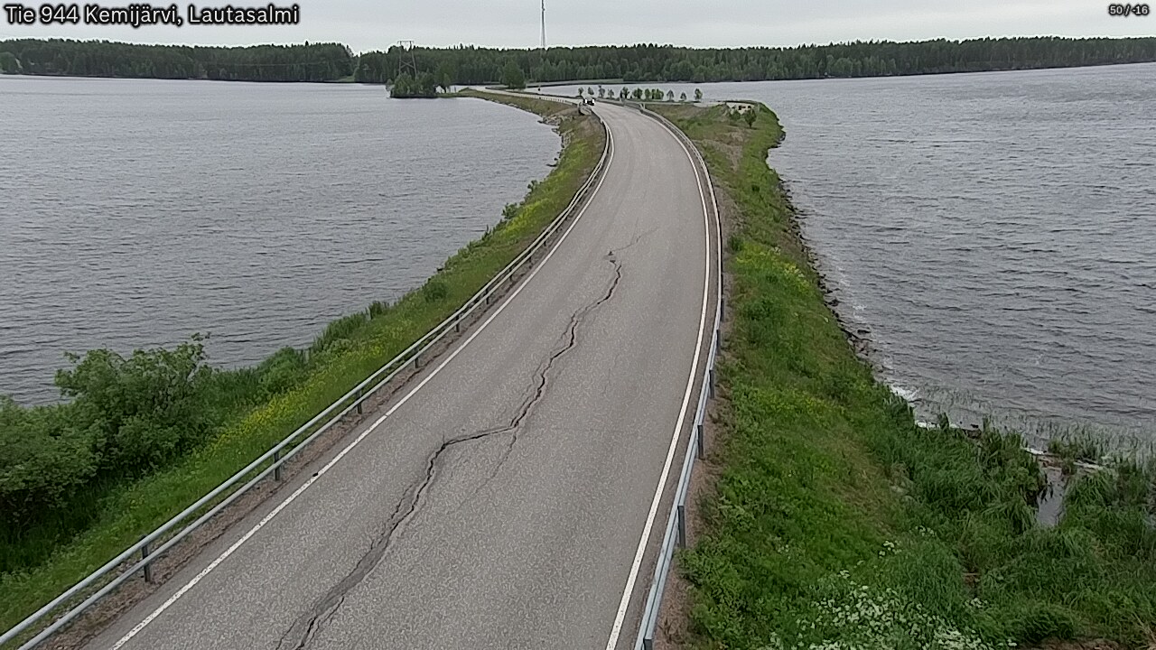 Kelikamerat Kuva Tie 944 Kemijärvi, Lautasalmi, Kemijärvi, Lappi