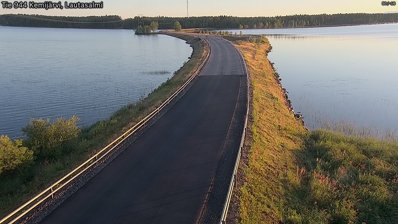 Kelikamerat Kuva Tie 944 Kemijärvi, Lautasalmi, Kemijärvi, Lappi