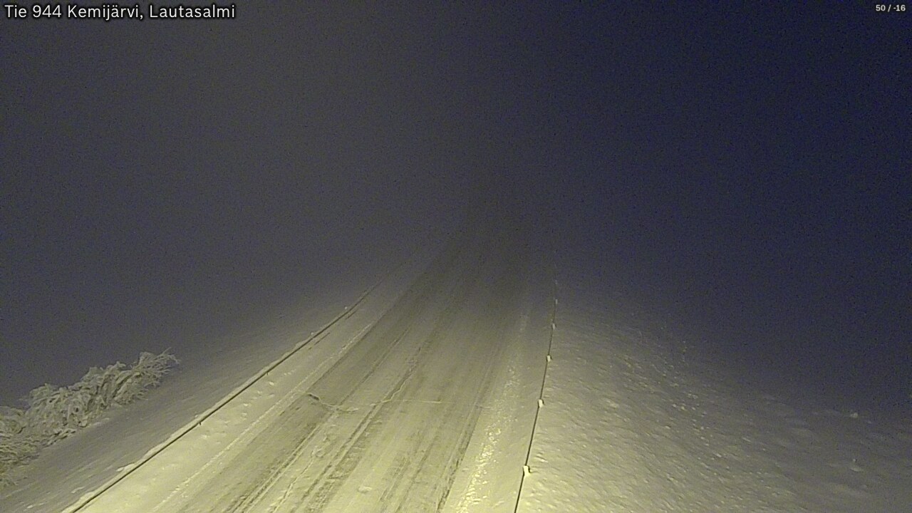 Kelikamerat Kuva Tie 944 Kemijärvi, Lautasalmi, Kemijärvi, Lappi