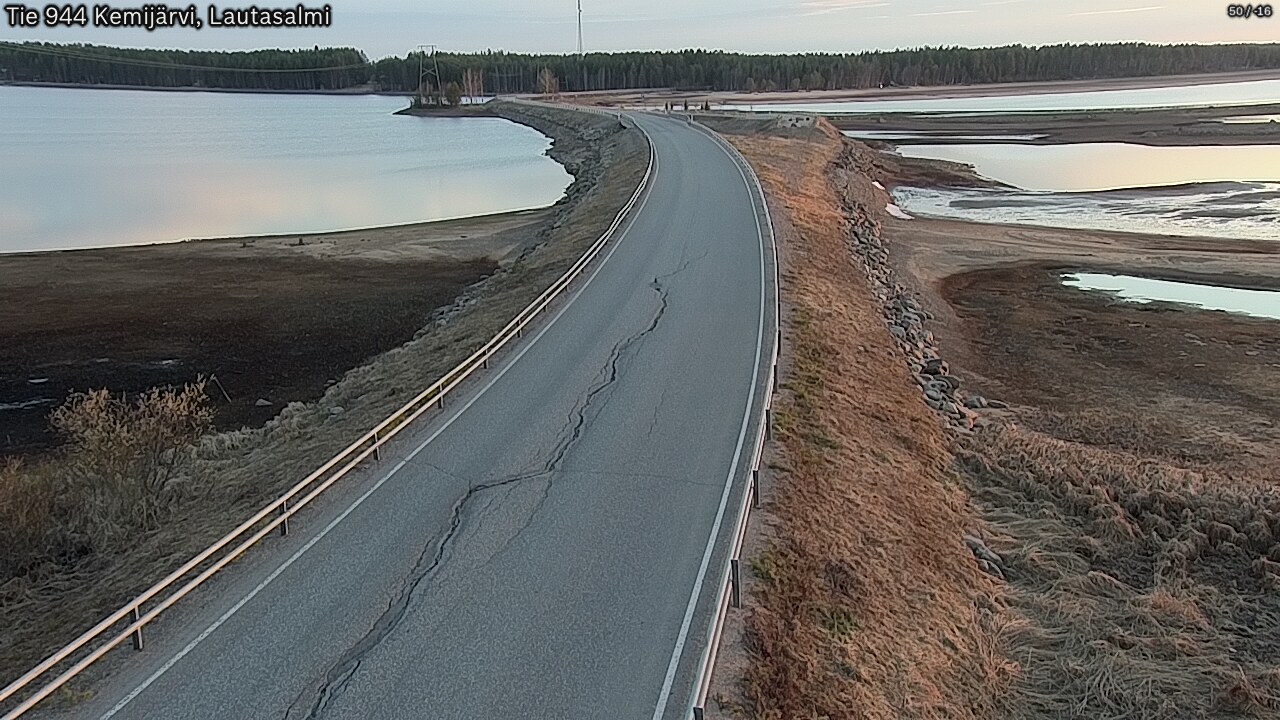 Kelikamerat Kuva Tie 944 Kemijärvi, Lautasalmi, Kemijärvi, Lappi