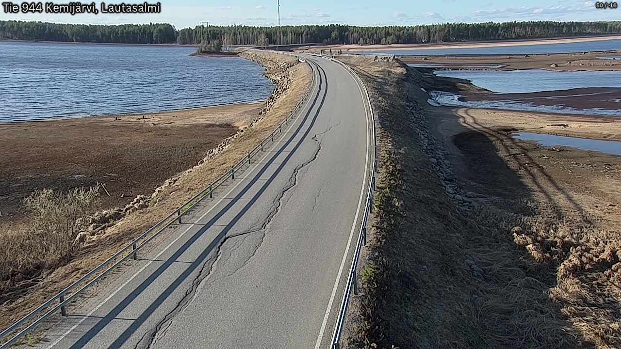 Kelikamerat Kuva Tie 944 Kemijärvi, Lautasalmi, Kemijärvi, Lappi
