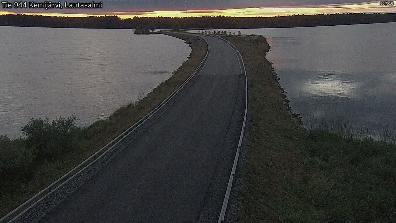 Kelikamerat Kuva Tie 944 Kemijärvi, Lautasalmi, Kemijärvi, Lappi