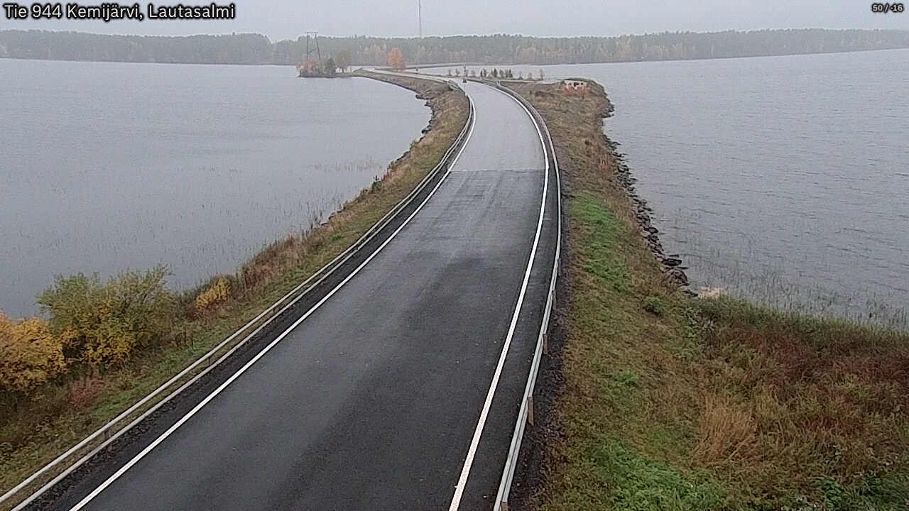 Kelikamerat Kuva Tie 944 Kemijärvi, Lautasalmi, Kemijärvi, Lappi