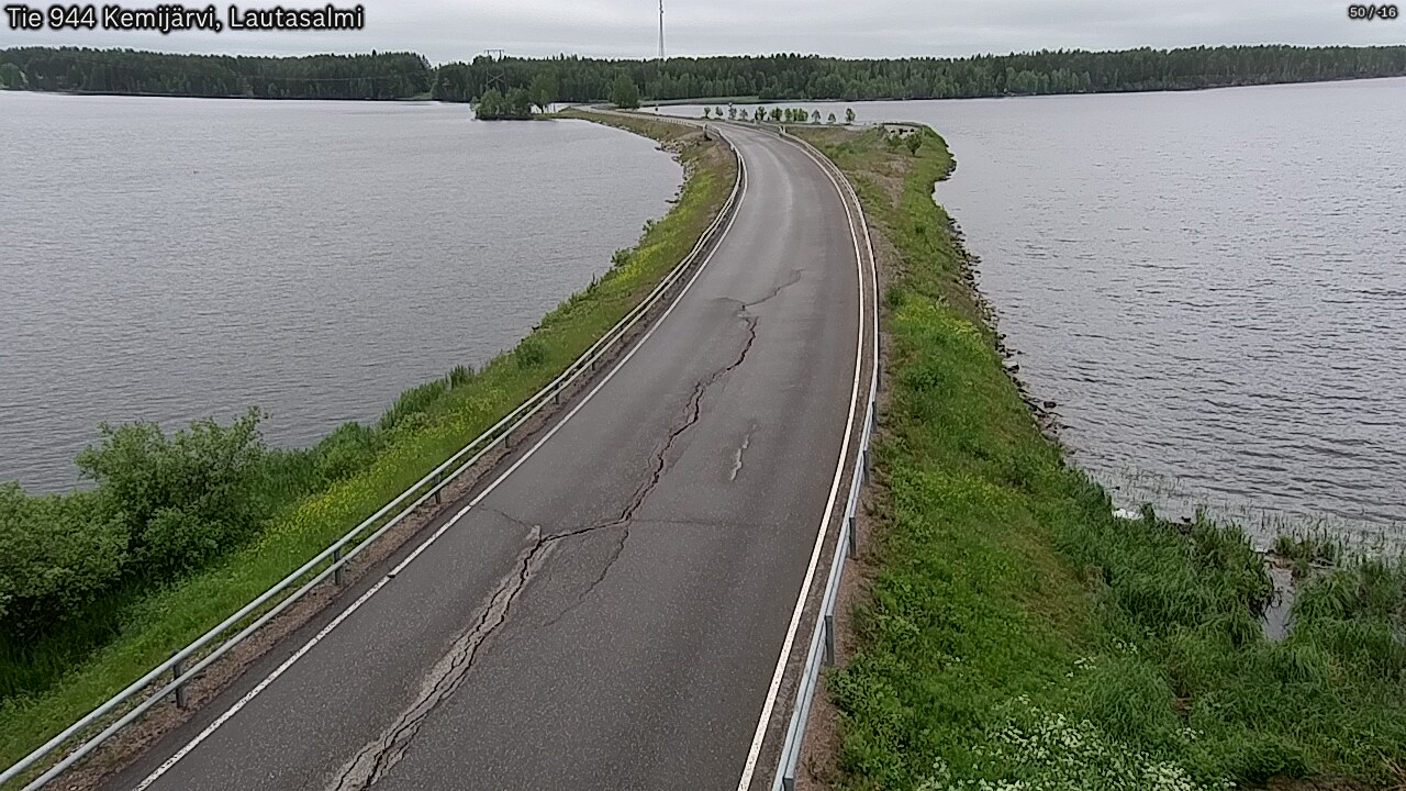 Kelikamerat Kuva Tie 944 Kemijärvi, Lautasalmi, Kemijärvi, Lappi